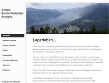 Tablet Screenshot of campo-pestalozzi.ch